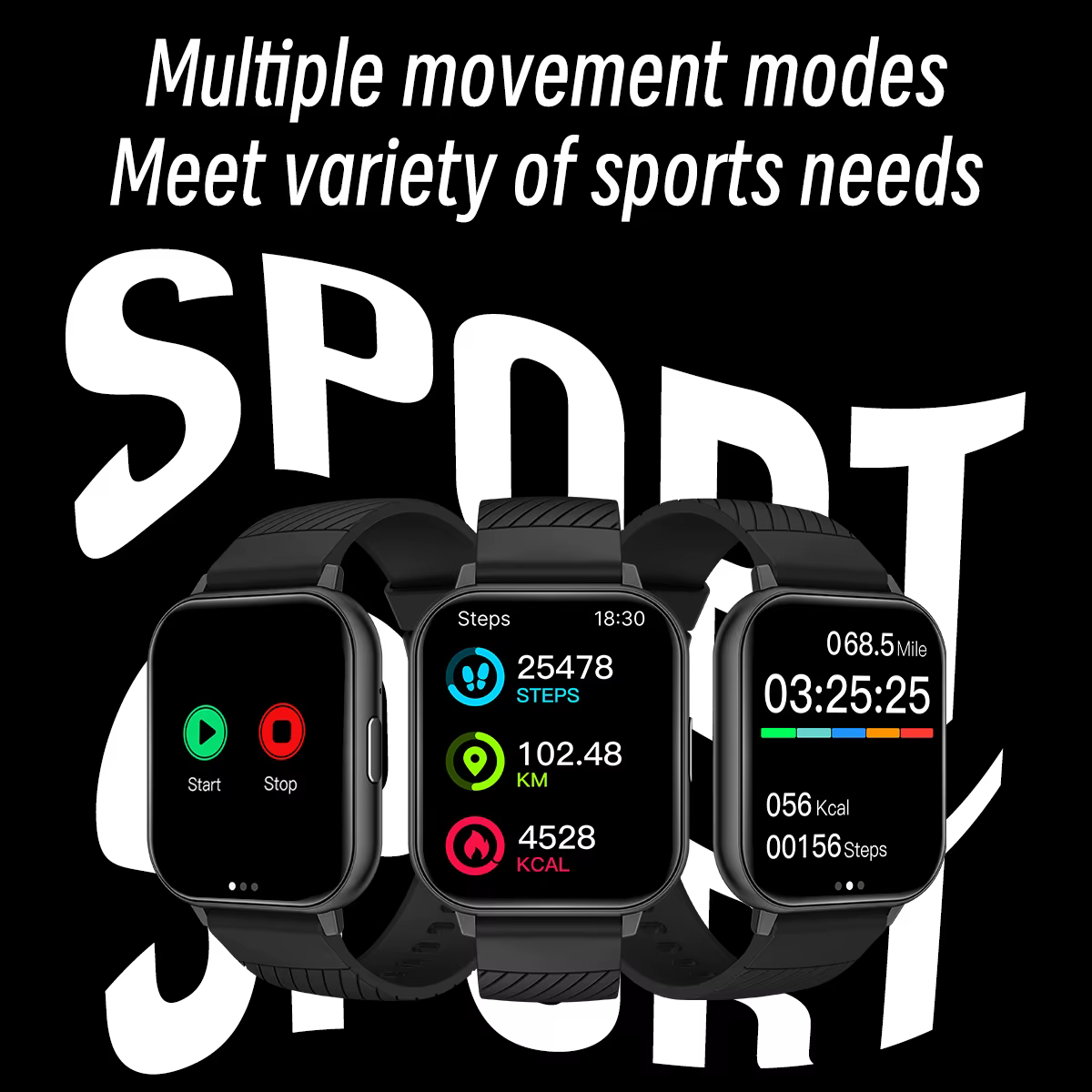 Nouvelle Montre Connectée 2026 avec Grand Écran HD 1