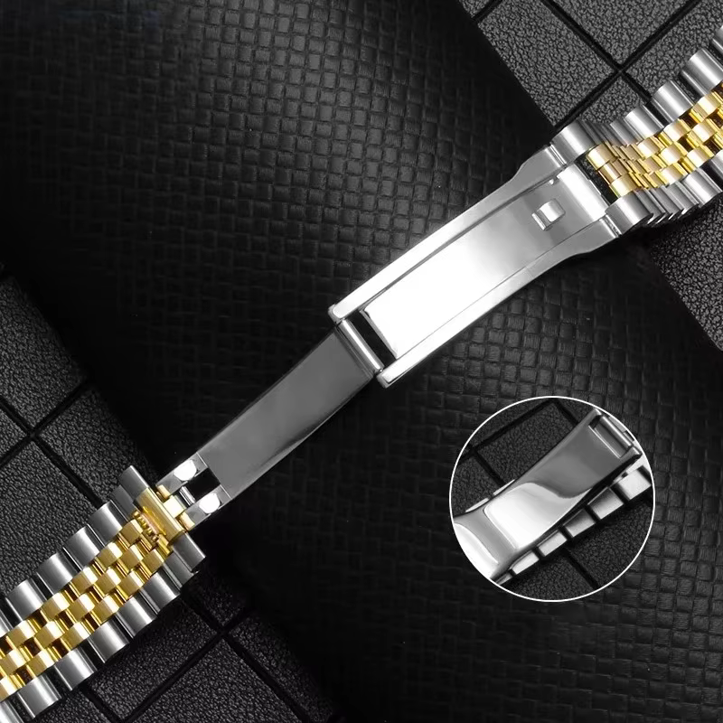 Bracelet de montre en acier pour homme et femme