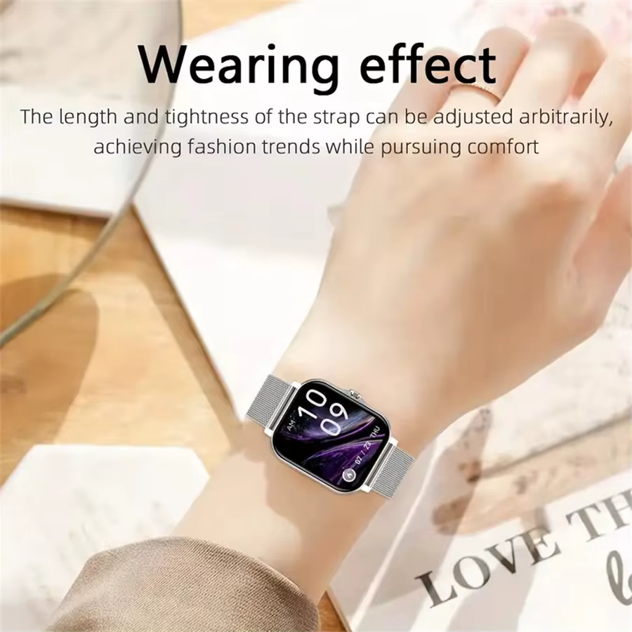 Montre intelligente, appel/cadran sans fil