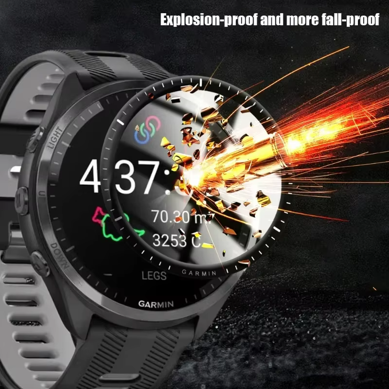Protecteur d'écran anti-rayures pour Garmin Forerunner 965