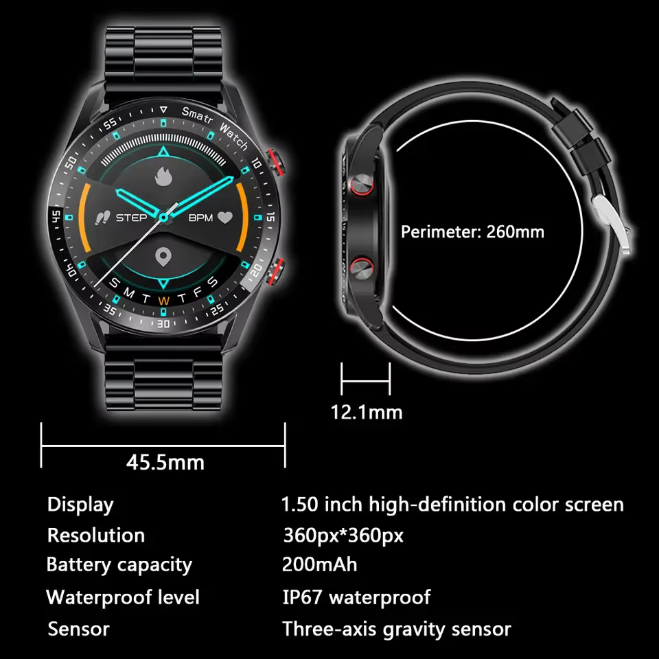 Nouvelle Montre Connectée Électronique 2026 Étanche pour Homme et Femme