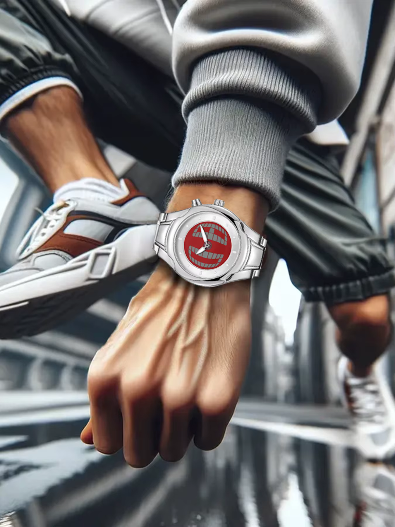 Montre à quartz pour homme