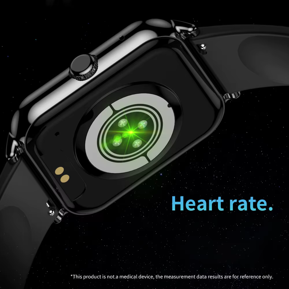 Montre connectée intelligente pour hommes et femmes avec appels Bluetooth