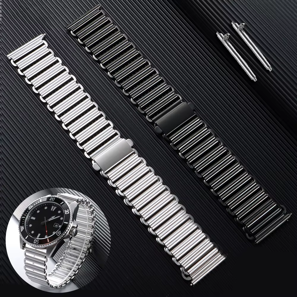 Bracelet de montre en métal de haute qualité pour Bonklip 18 20 22mm
