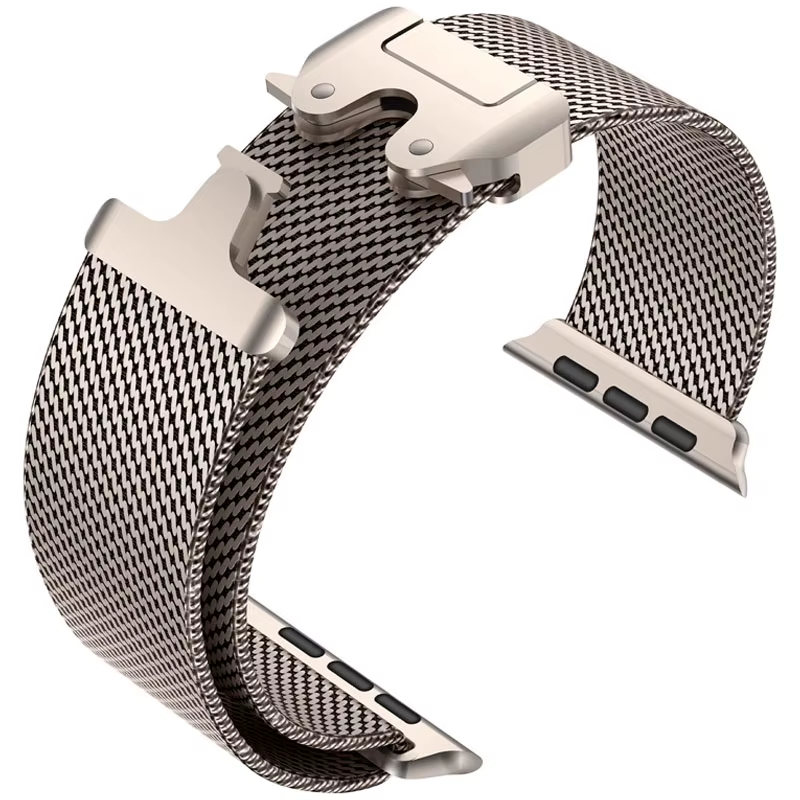 Bracelet officiel en titane 1:1 pour Apple watch Ultra Band 49mm S10 46 42 45 44mm 38 40 41