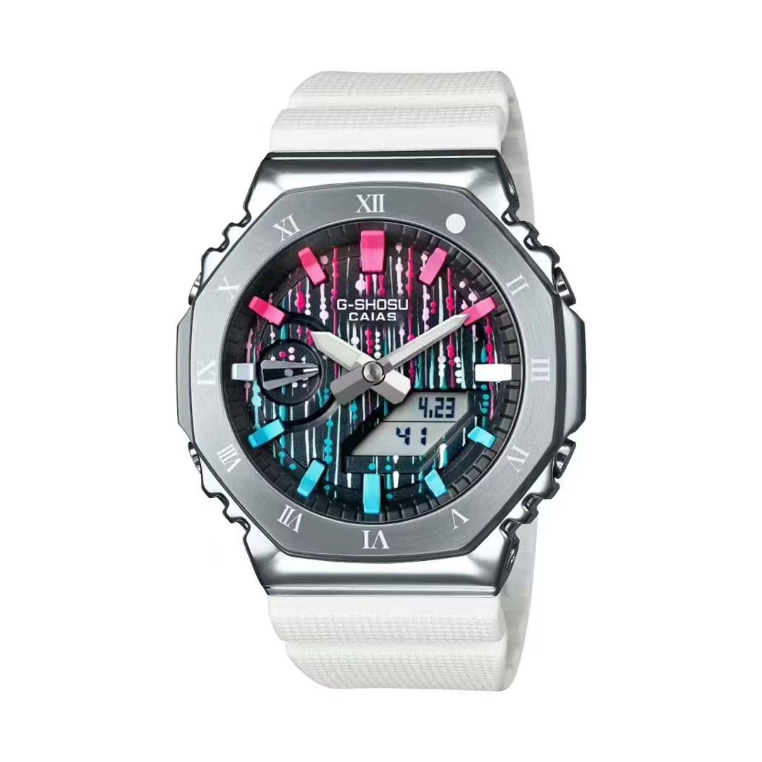 Montre numérique de sport unisexe – Heure mondiale