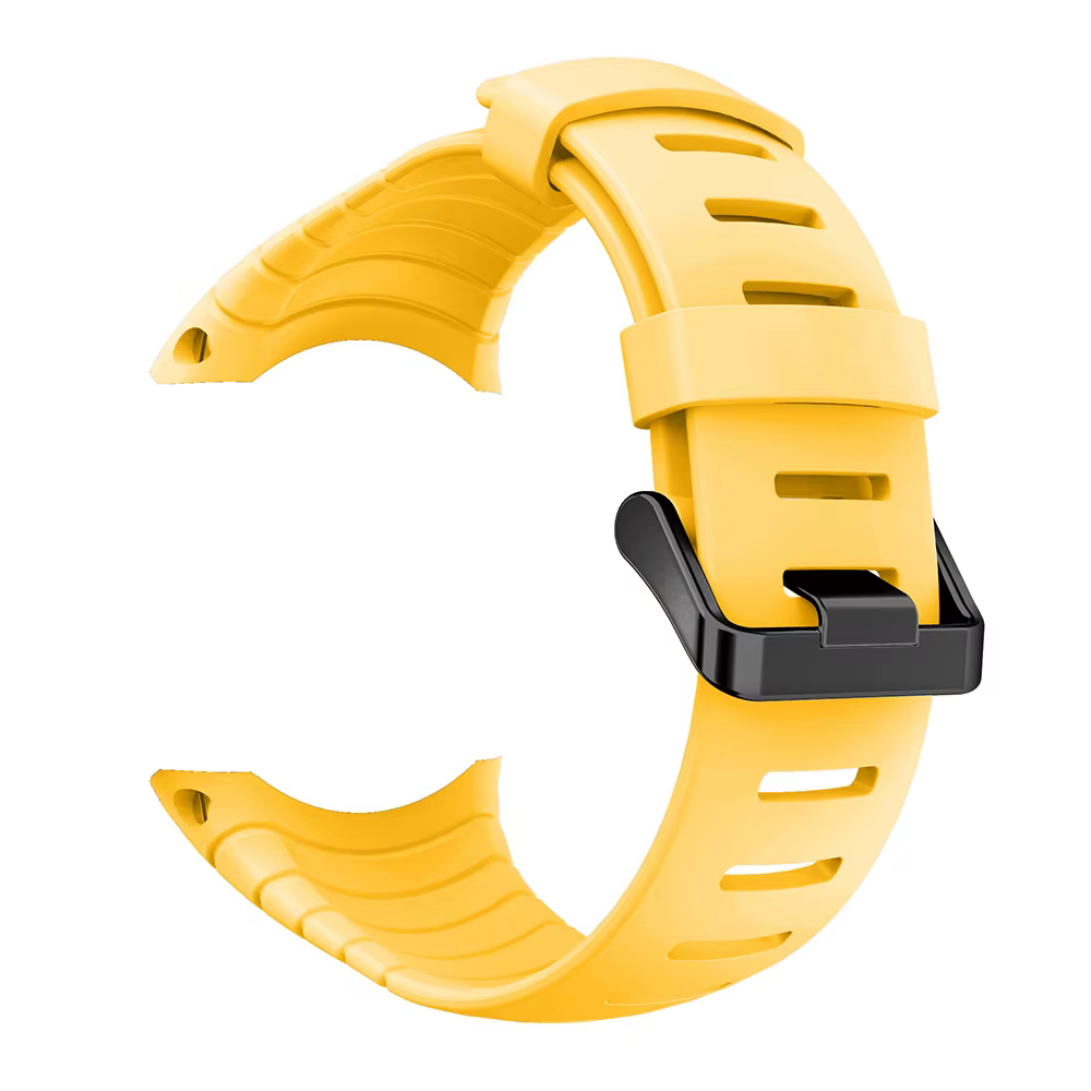 Bracelet pour bracelet de montre Suunto Core avec boucle de couleur noire bracelet en Silicone souple de haute qualité pour Suunto Core