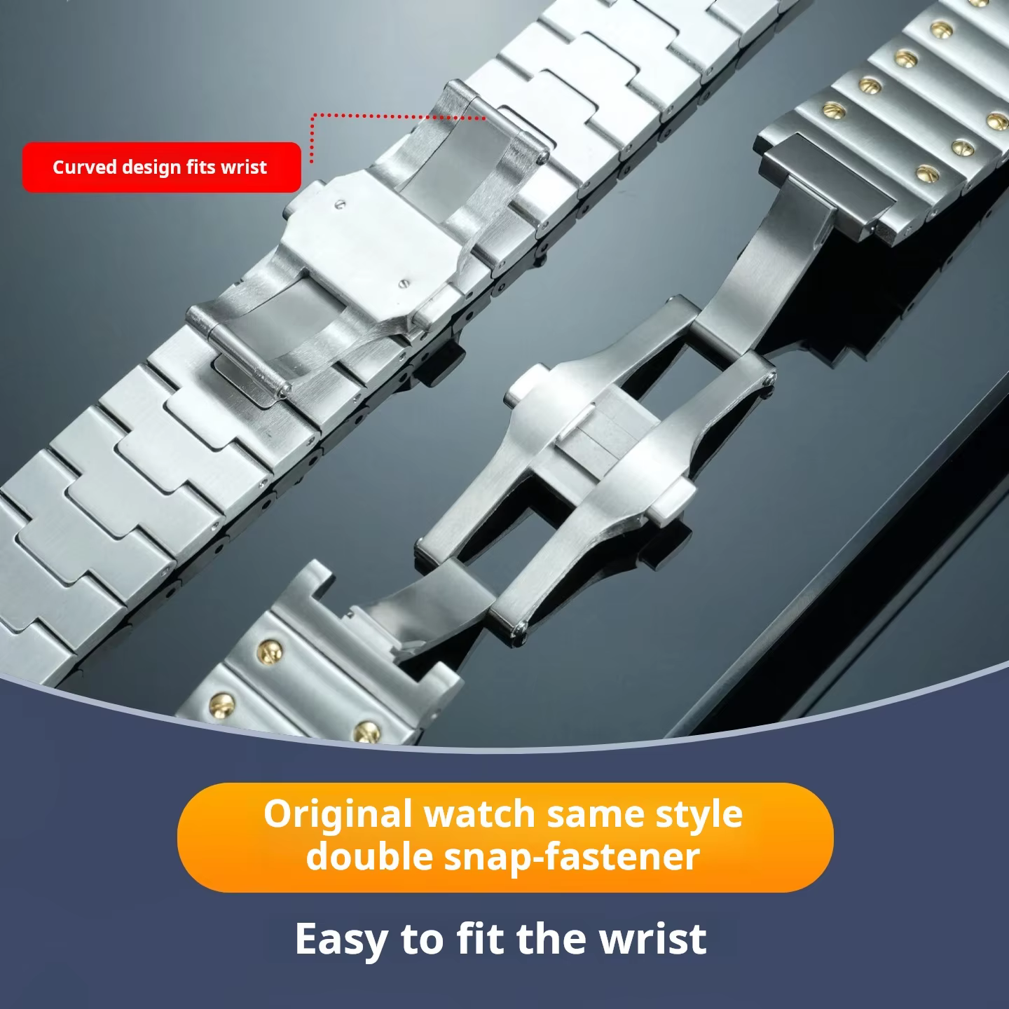 Bracelet en acier de haute qualité 316L