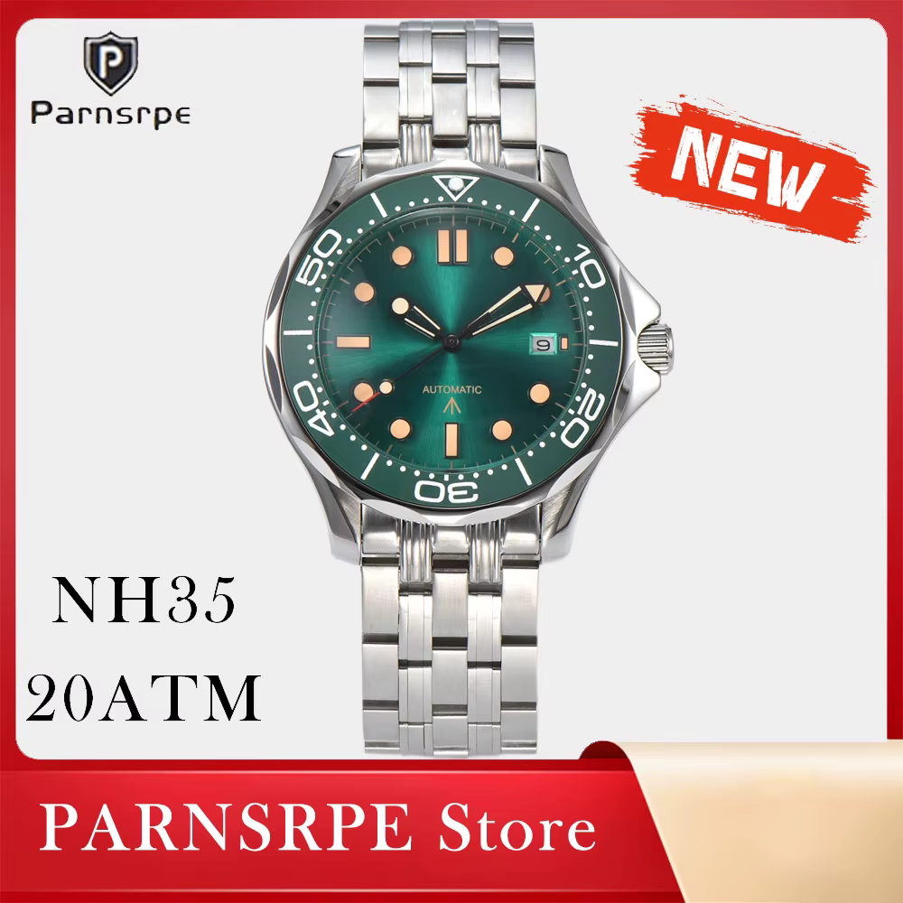 Parnsrpe 2026 Nouvelle Montre de Plongée Automatique Miyota 8215 pour Homme
