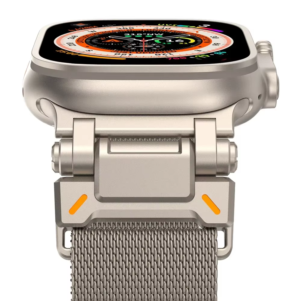 Bracelet milanais magnétique pour Apple Watch Ultra 3 49mm