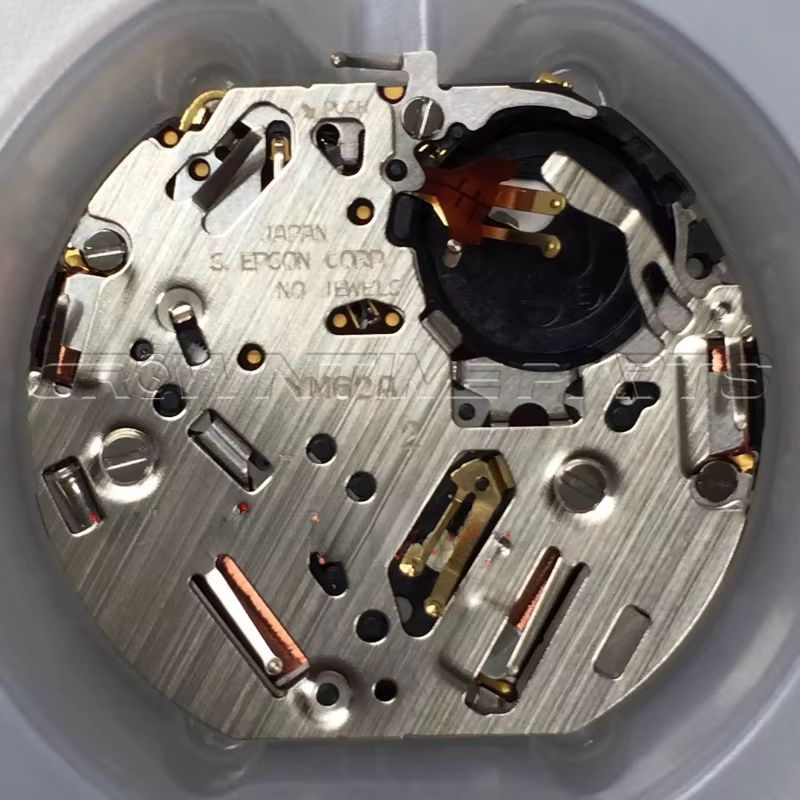 Le nouveau mouvement TMI YM62A original remplace les accessoires de montre 7T62A movement ym62.