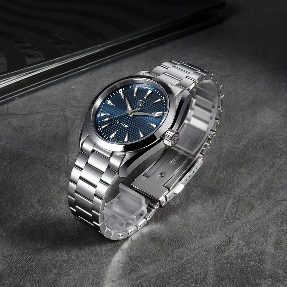Watchdives WD0006 montre VH31 balayage deuxième mouvement dôme saphir cristal BGW9 lumineux 10Bar étanche 38mm montres Vintage