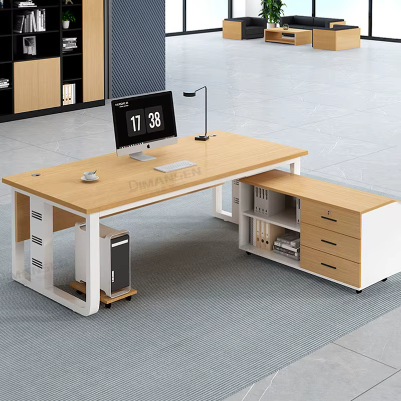 Bureau de direction design de luxe pour intérieur, esthétique, universel, sécurisé, Mesa Ordenador, ornements, mobilier de maison