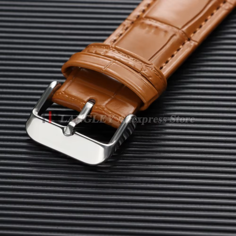 Bracelet de montre en cuir véritable