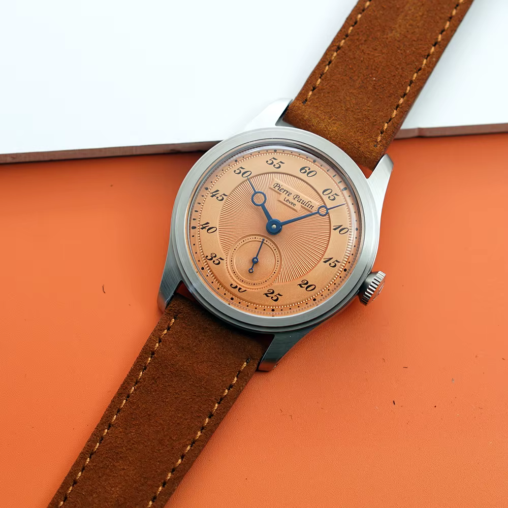 Pierre Paulin-Montre mécanique à remontage manuel pour homme