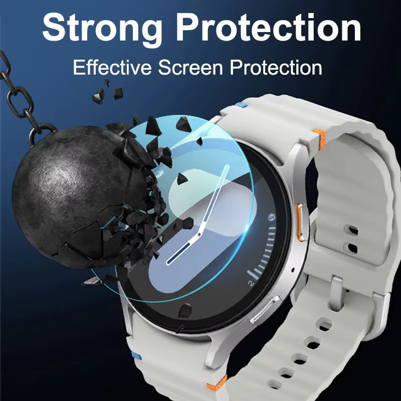 Verre trempé pour montre intelligente Film de protection d'écran 40mm 39mm 38mm 37mm 36mm 35mm 33mm 42mm 30mm-46mm