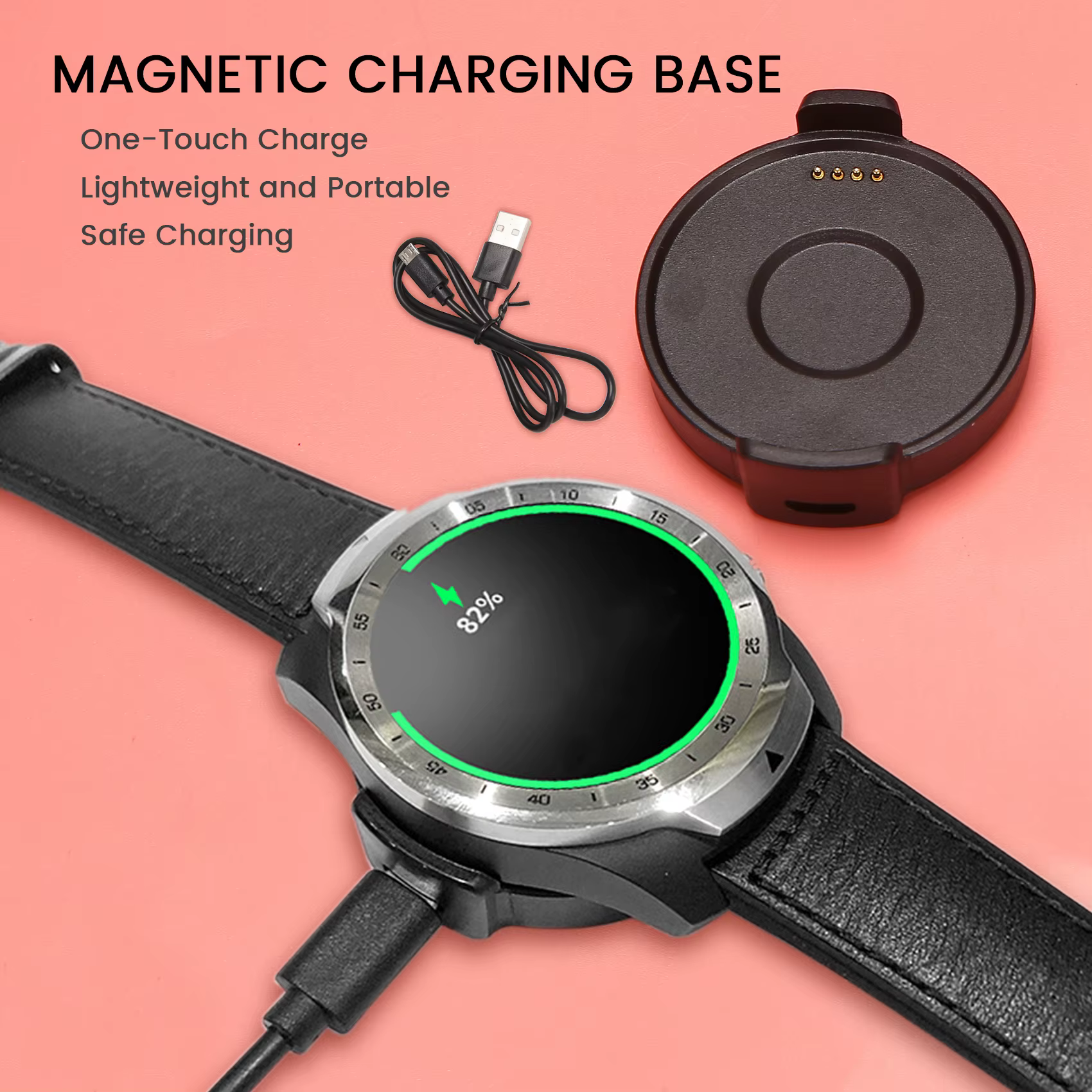 Chargeur de montre intelligente pour Ticwatch Pro