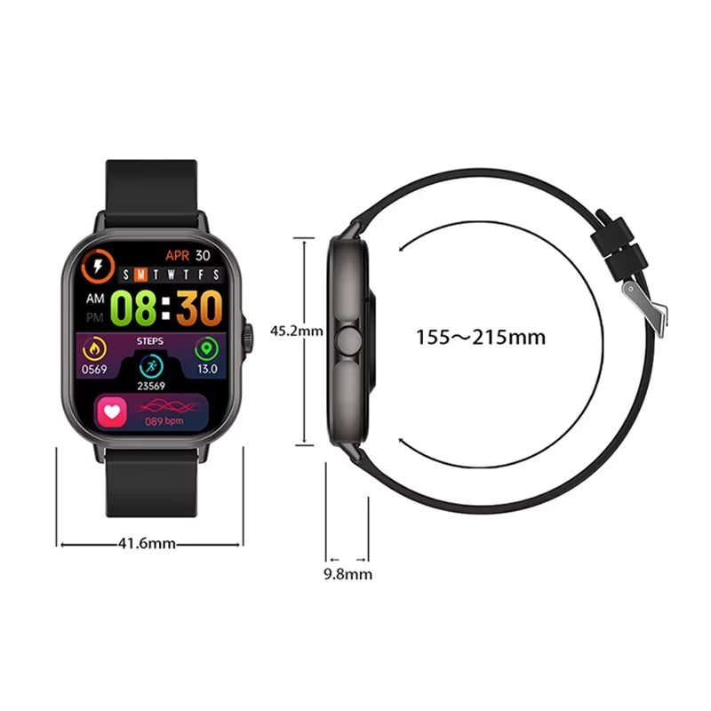 VIVO montre intelligente Android IOS cadeau Bluetooth appel Smartwatch 2025 cadran tactile musique Fitness Tracker montres de sport + écouteur nouveau