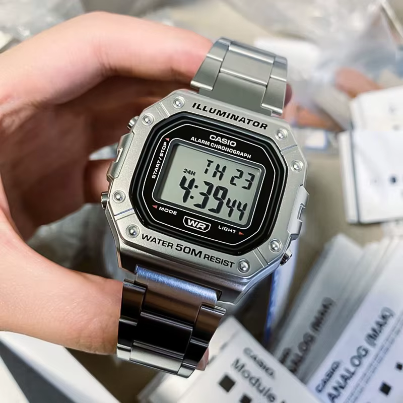 Casio montre pour hommes top marque de luxe ensemble