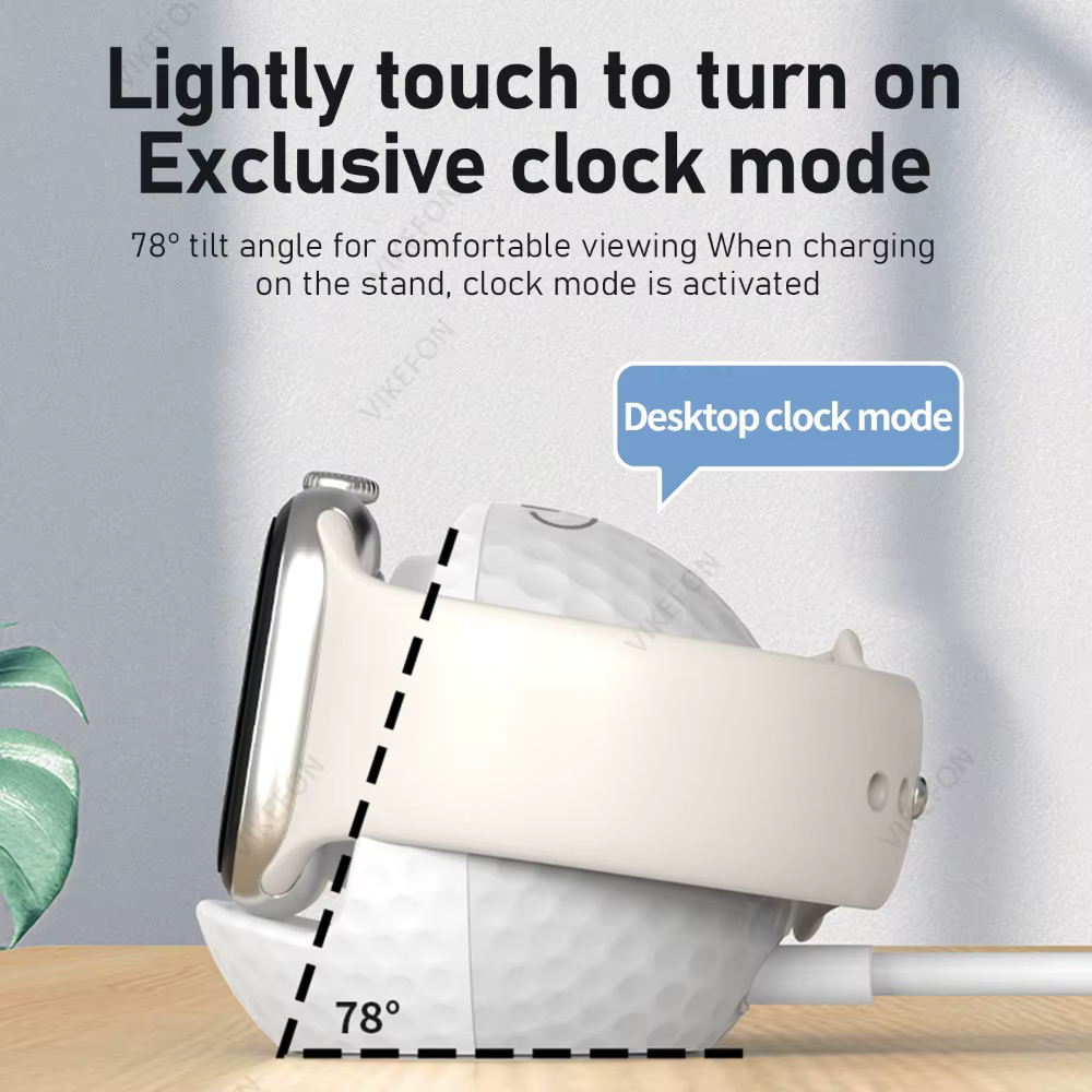 Support de chargeur sans fil pour montre intelligente