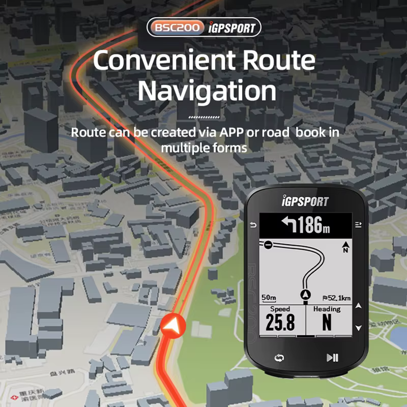 IGPSPORT BSC200 GPS ordinateur de vélo Navigation compteur de vitesse