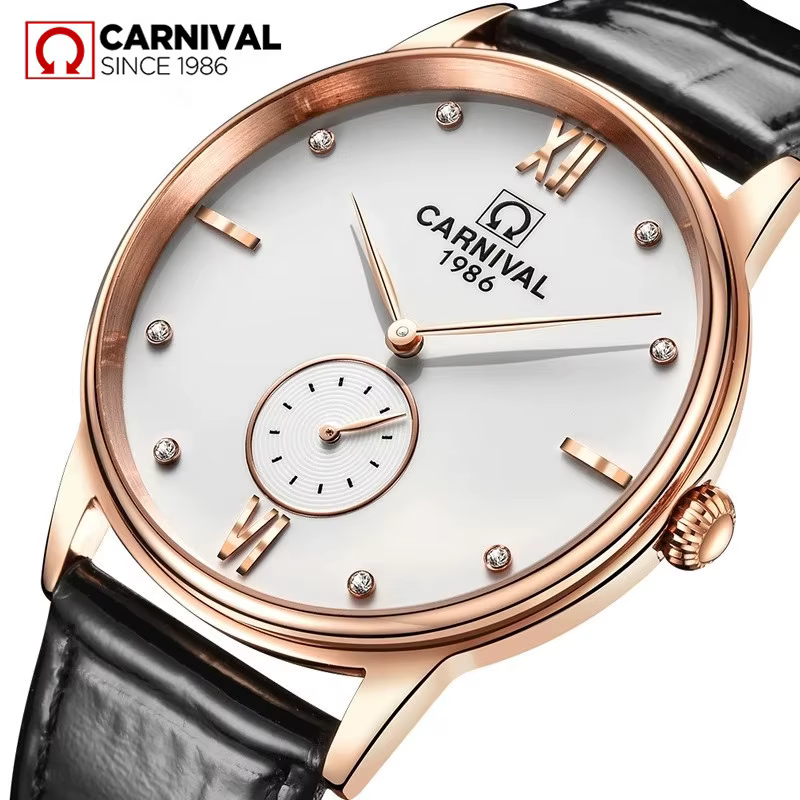 Montre-bracelet d'affaires à quartz pour homme
