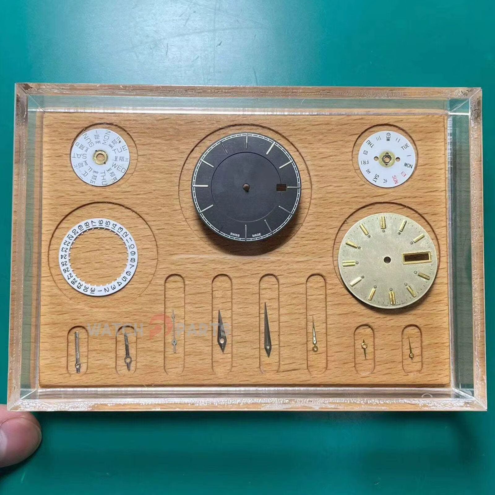 Boîte anti-poussière pour cadrans de montre