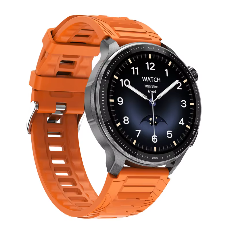 Hommes montre intelligente GPS positionnement cartes téléchables boussole Bluetooth appel Sports de plein air