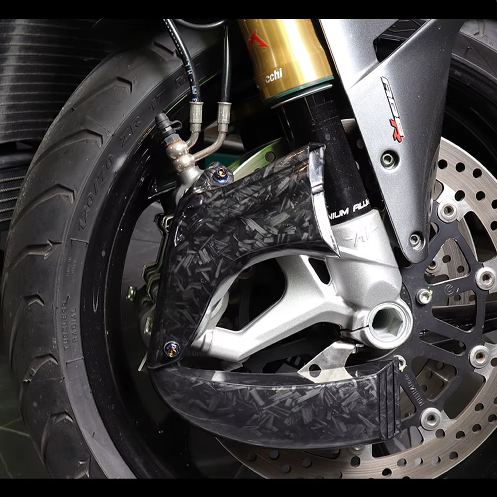 Pour Aprilia Shiver/Dorsoduro 900 750 1200 RS660 RS 660 RSV 4 RSV4 R APRC étrier de frein conduits de refroidissement par Air Accesorios Para Moto