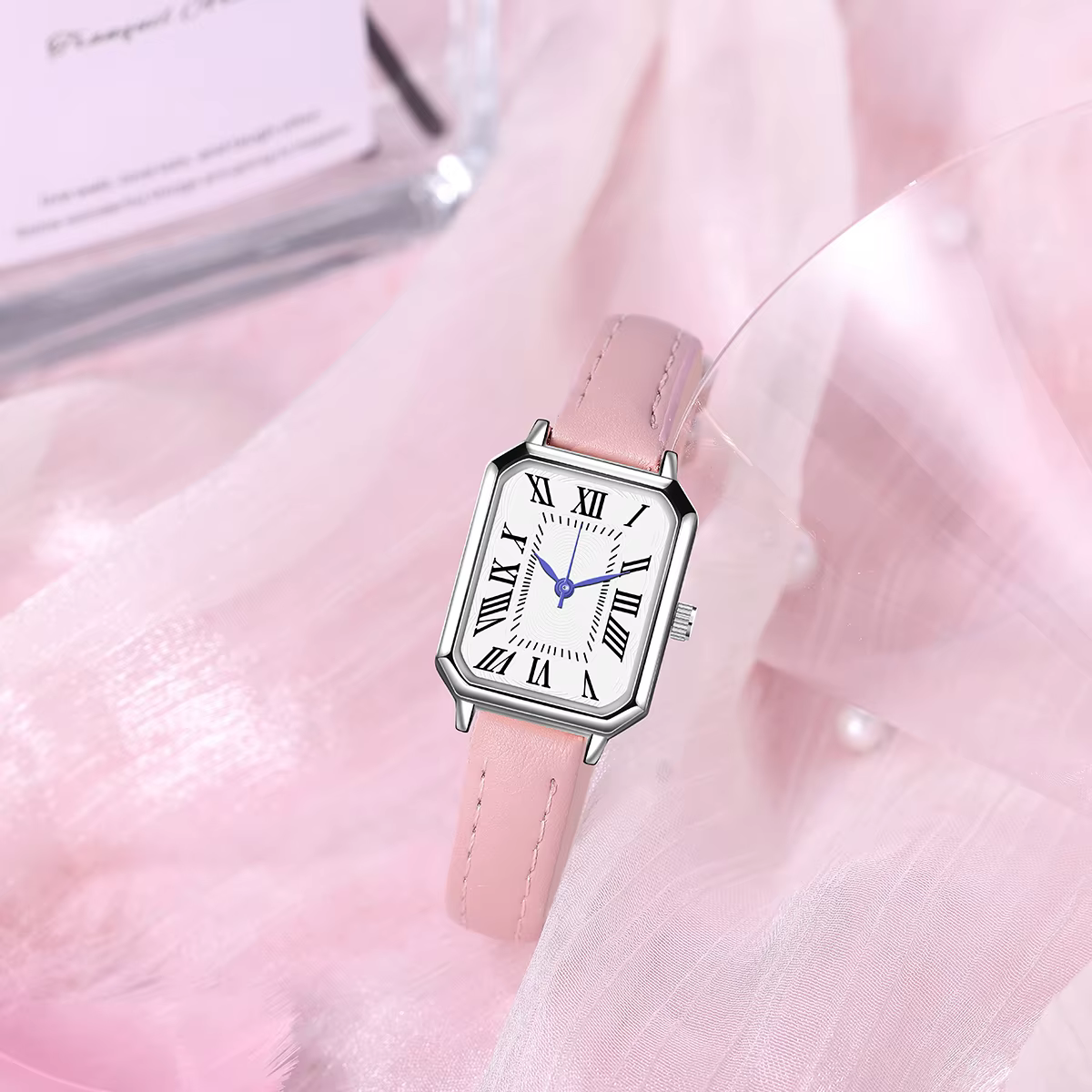 Montre décontractée pour femmes montres en cuir Pu dames