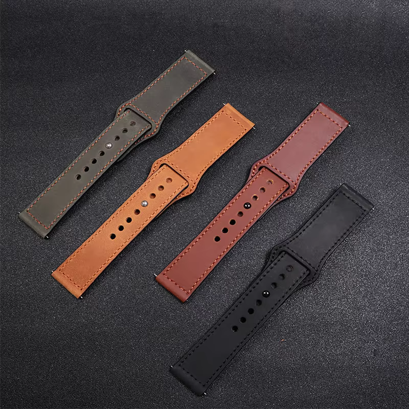Bracelet en cuir pour Samsung Galaxy Watch 8 Classic/40 44mm