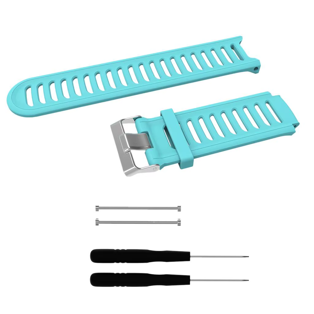 Bracelet de montre en silicone pour Garmin Forerunner 910XT