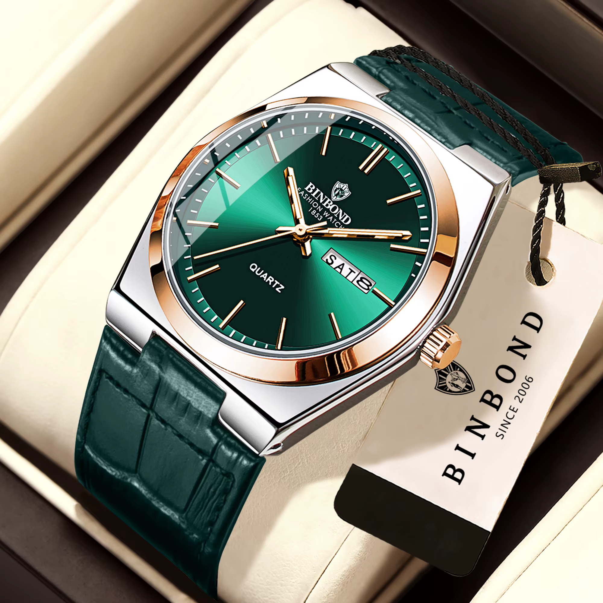 Montre homme BINBOND durable