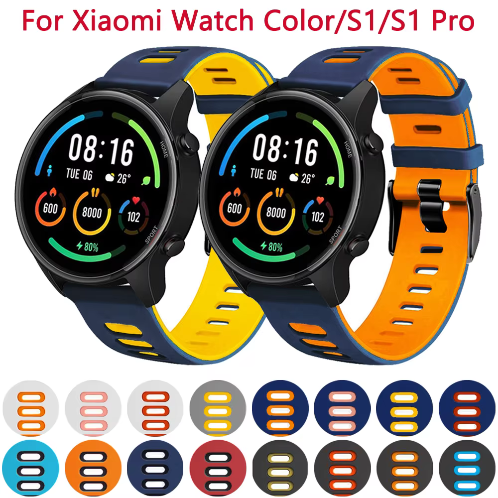 Bracelet pour Xiaomi MI montre/MI montre couleur sangles Silicone