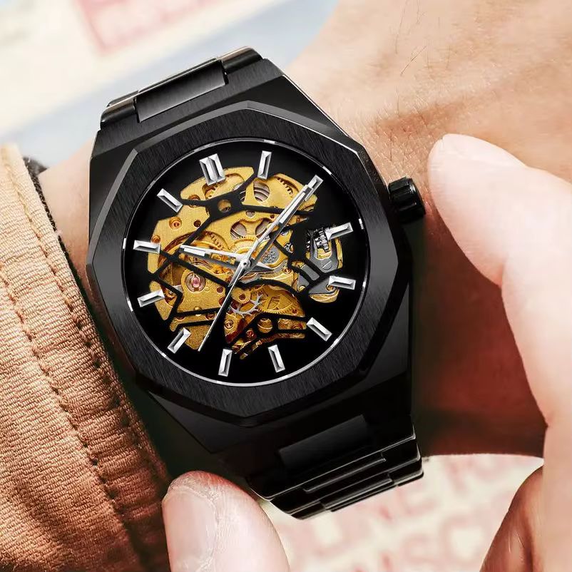 WINNER – montre squelette classique pour hommes