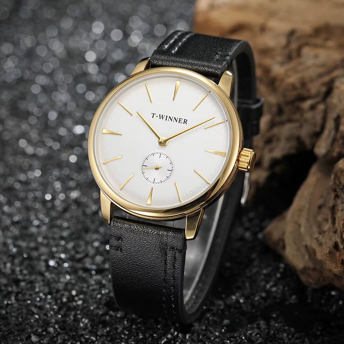 Montre mécanique étanche pour homme