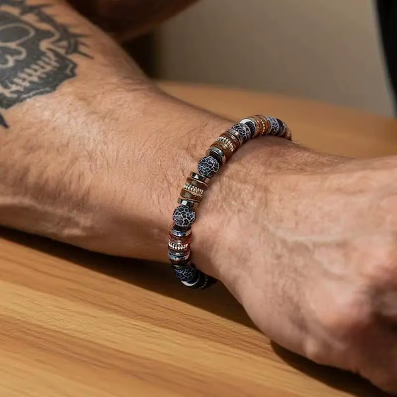 Bracelet de protection en pierres précieuses naturelles, bracelet en perles de cristal spirituel, bracelet favorisant l'auto-acceptation