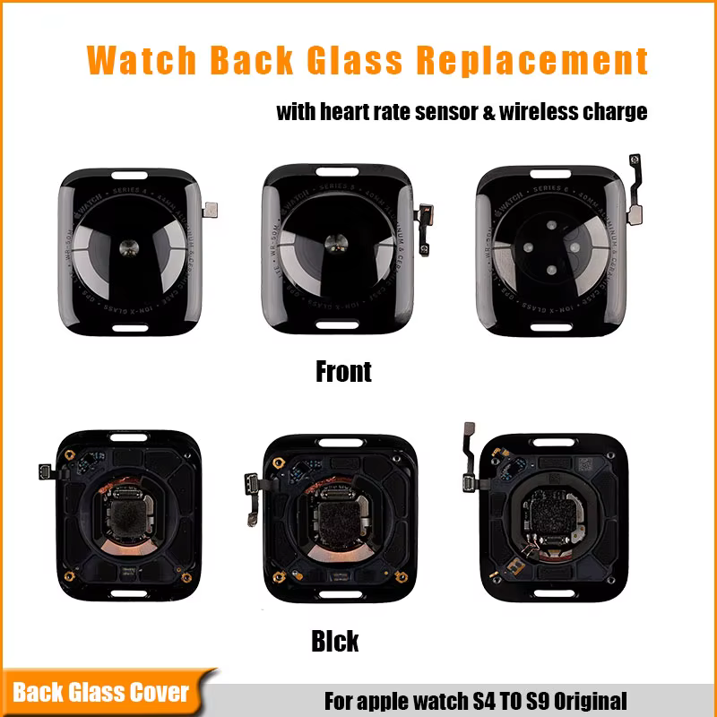 Couvercle arrière en verre d'origine pour Apple Watch