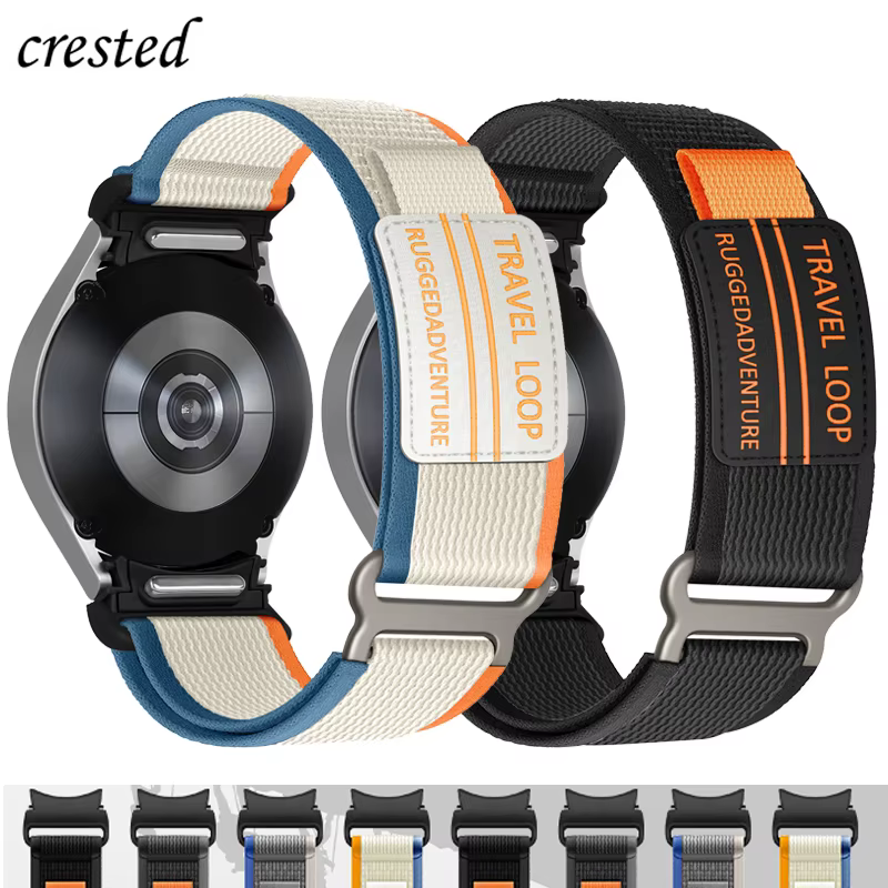 Bracelet sans espaces pour Samsung Galaxy watch 7 6 4 5 FE 40mm 44mm/5 Pro 45mm