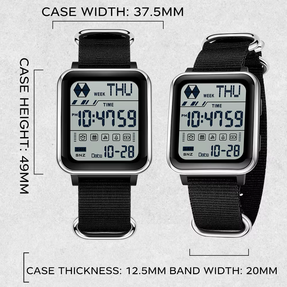 SANDA – montre numérique militaire LED pour hommes