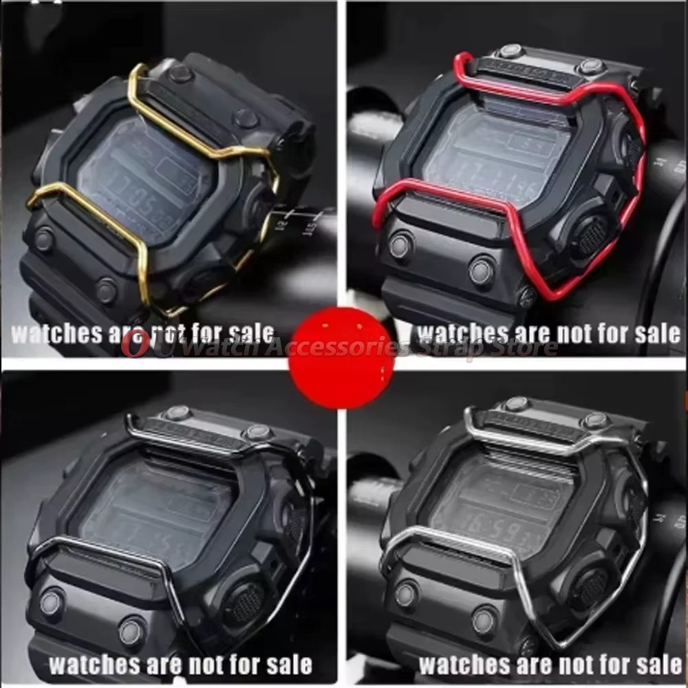 Protection de Cadran en Métal pour Montre Casio - Compatible avec les Modèles 5600