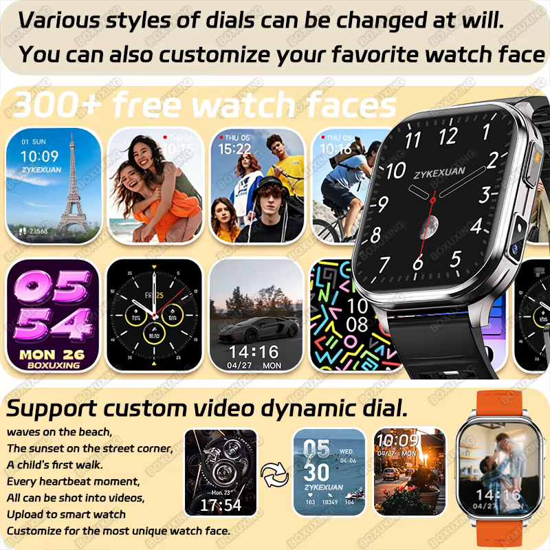 Nouvelle montre connectée avec caméra