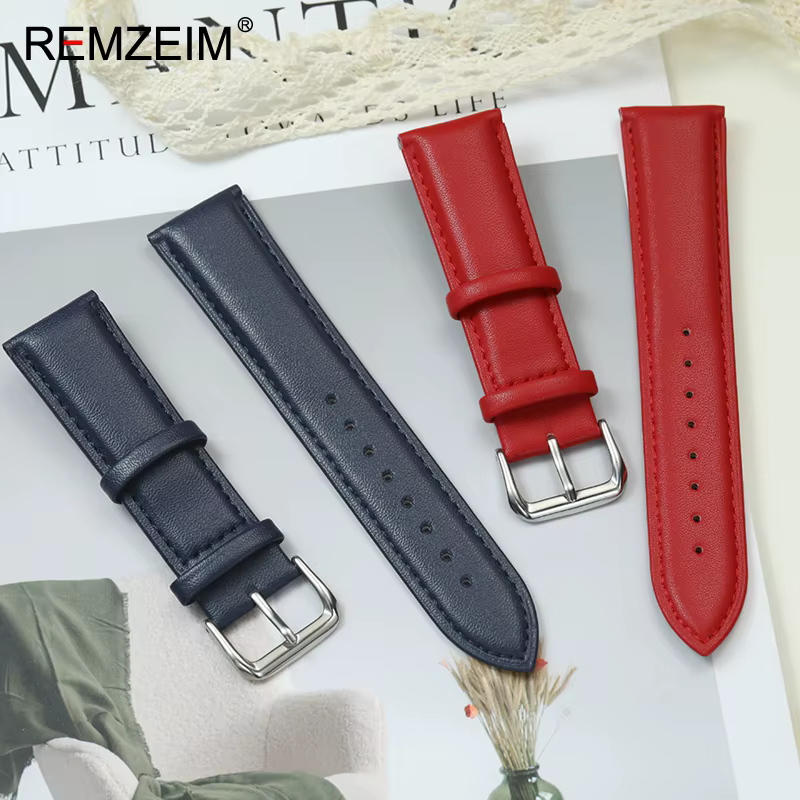 Bracelets de montre décontractés en cuir PU pour femmes