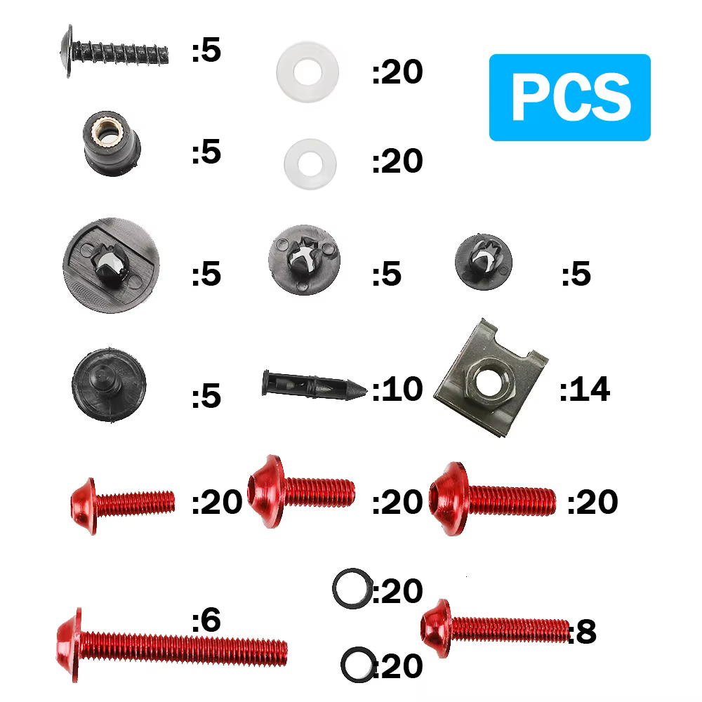 Kit de boulons de carénage complet, accessoires de MOTO CF MOTO 450MT 450 MT MT450 IBEX450 700MT mt700 450SS 450SR