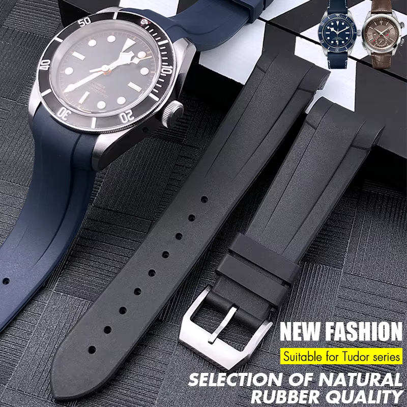 Bracelet de montre en caoutchouc