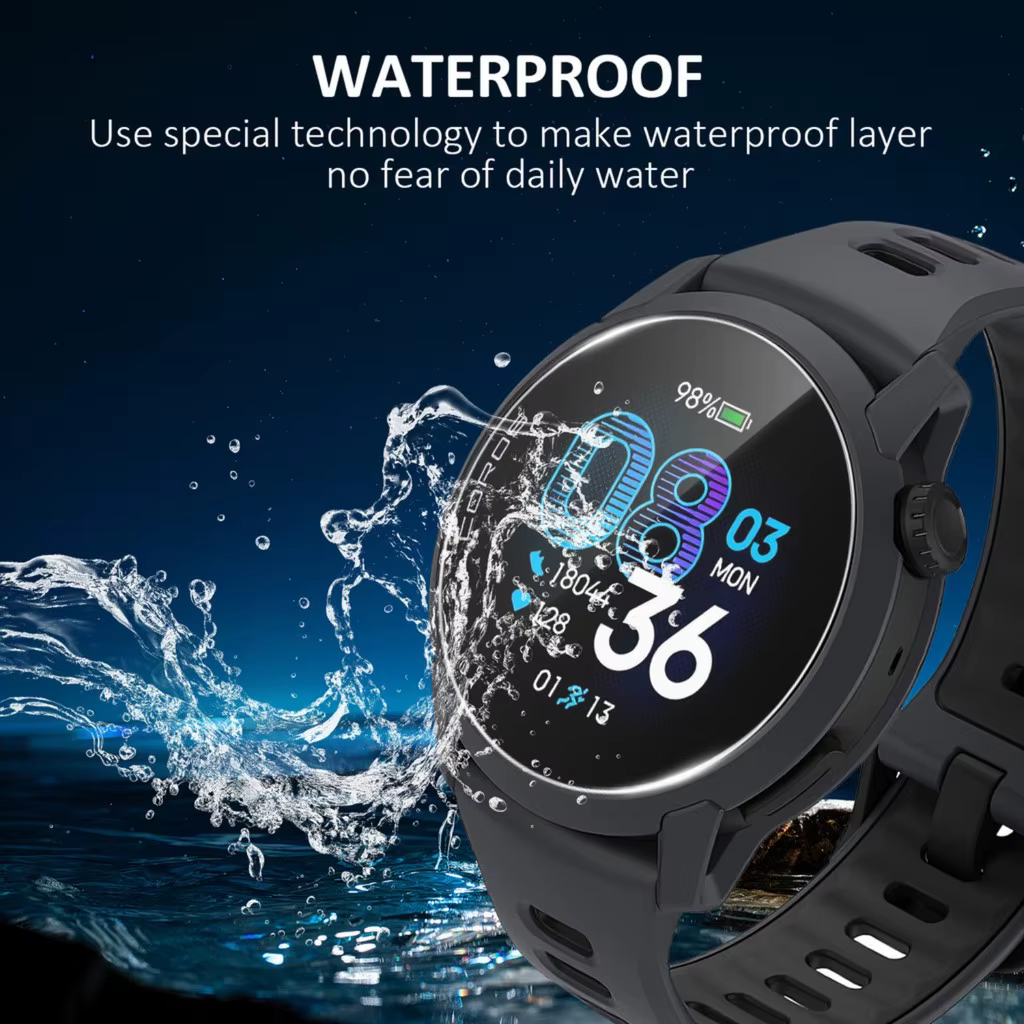 Verre transparent HD 2.5D pour montre intelligente Coros Pace 2 4 3 PRO