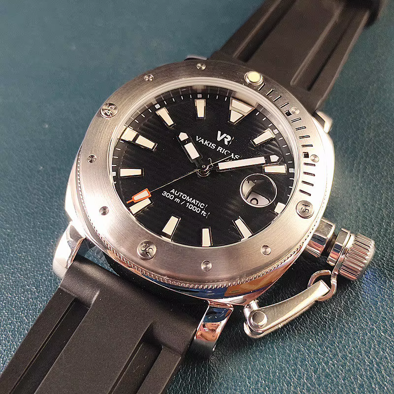 Montre mécanique automatique pour homme 44 mm