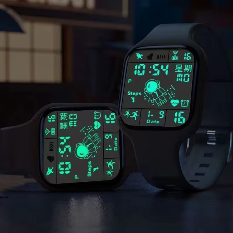 Montres de sport tendance pour hommes et femmes
