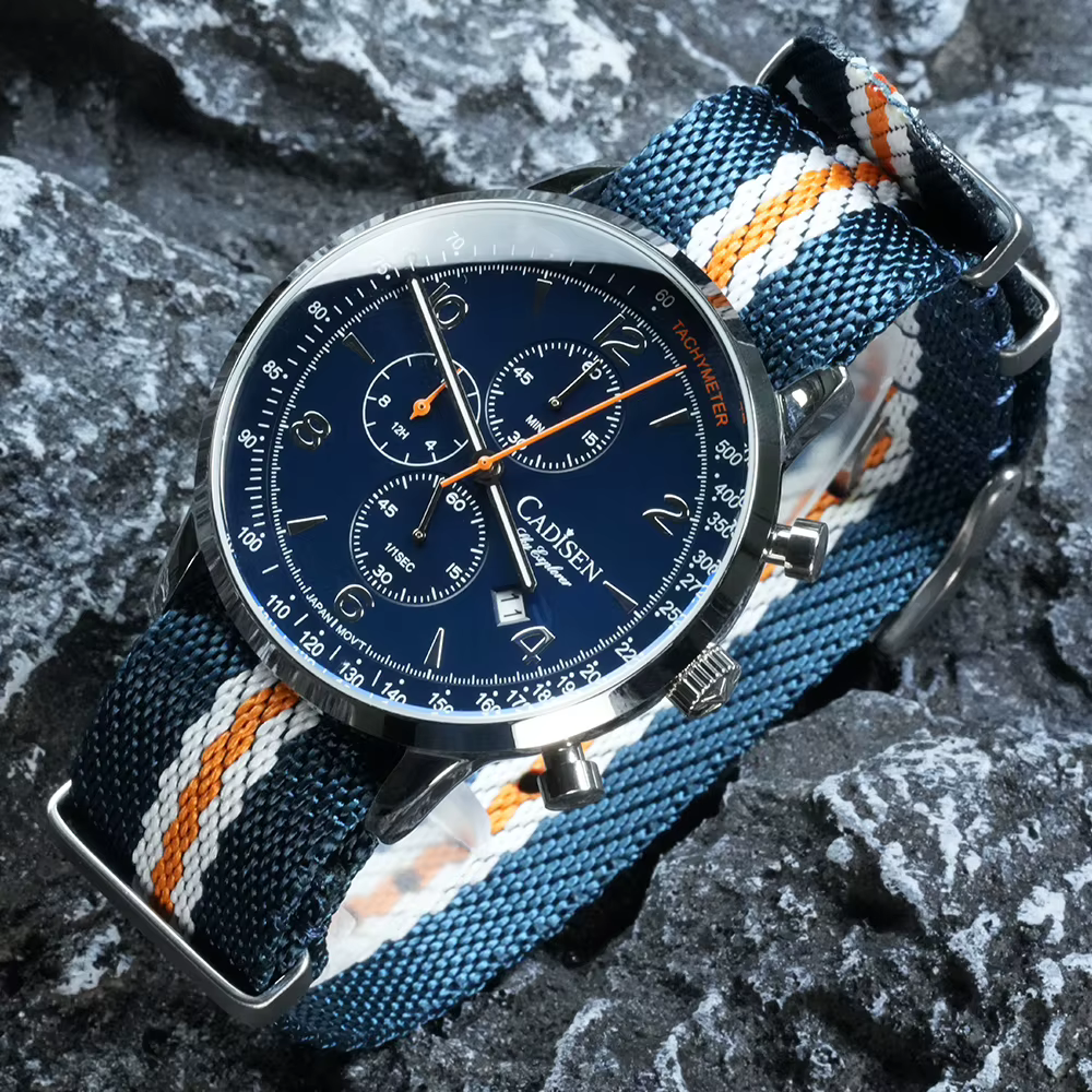 CADISEN montres pour hommes montre à Quartz de luxe