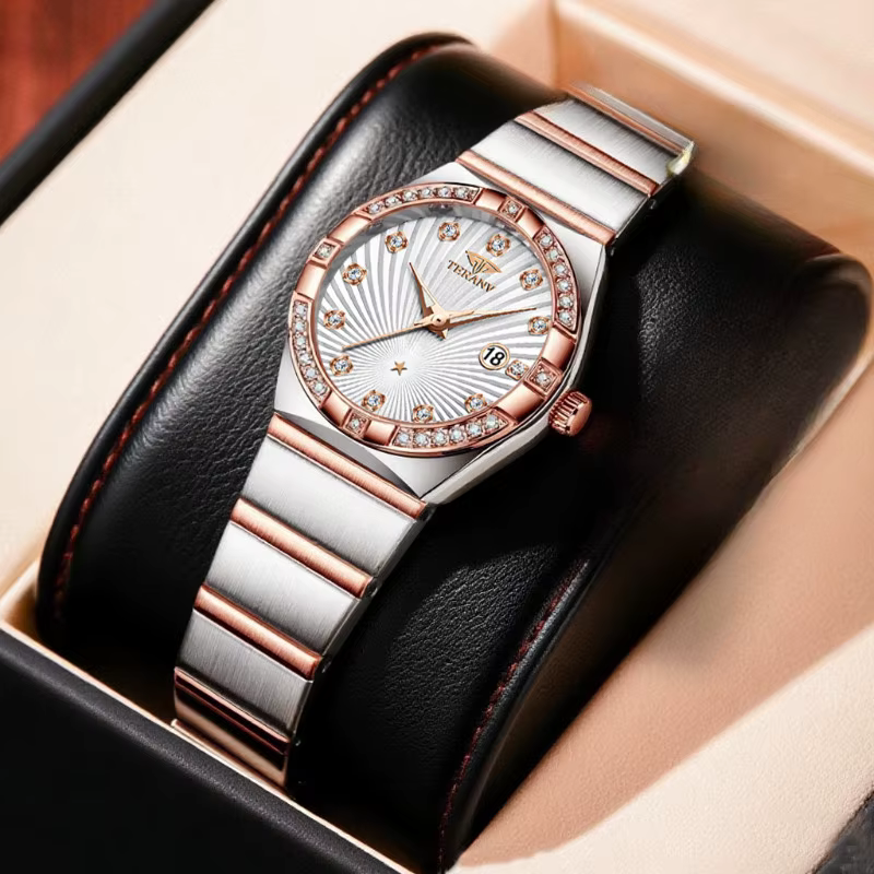Montre lumineuse ultra fine pour femme